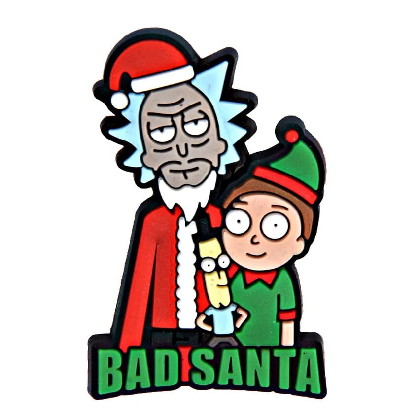 Rick & Morty (Bad Santa) Charm