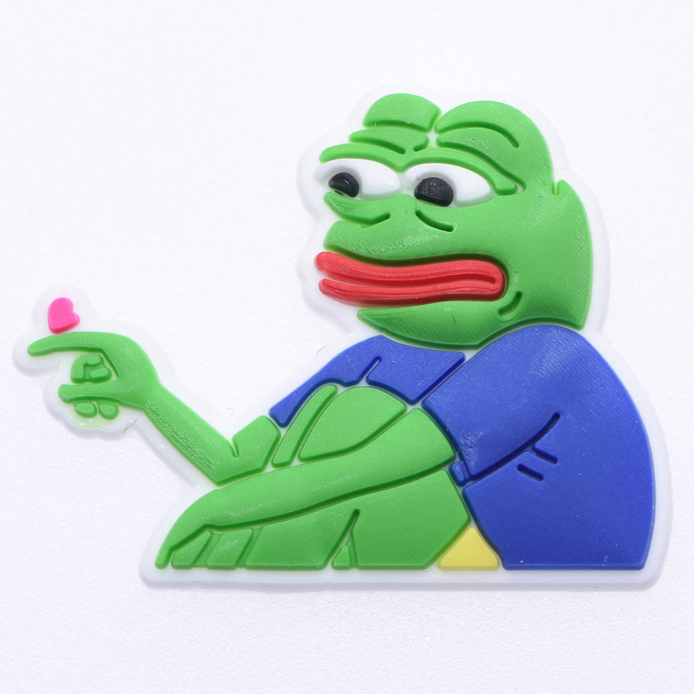 Sad Pepe Frog Charm