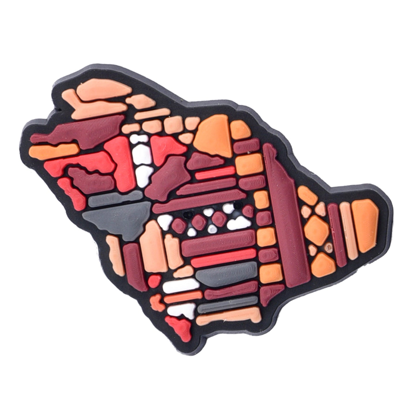 Saudi Map Charm