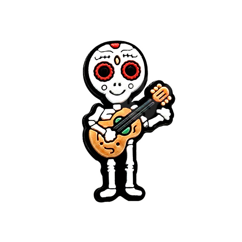 Musician Skeleton Charm