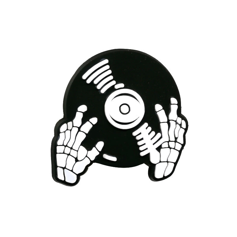 Skeleton With A Vinyl