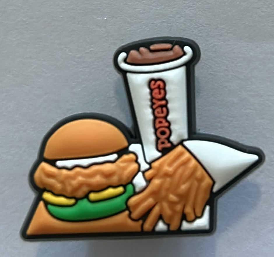 The Sandwich Meal Popeyes Charm