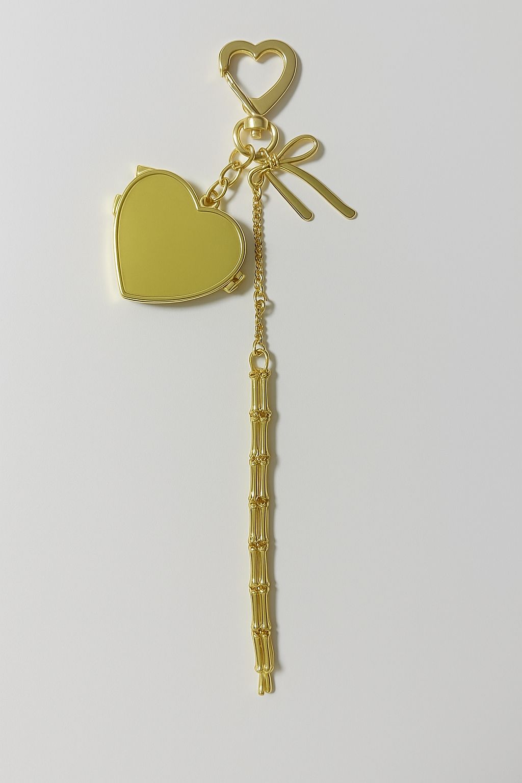 Lipstick Holder And Heart Keychain