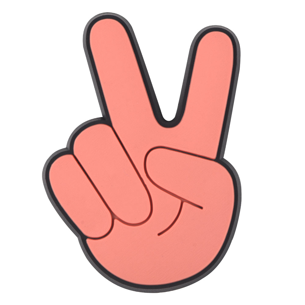 peace finger Charm