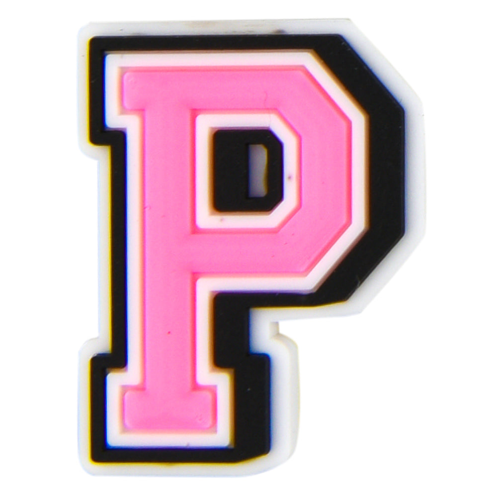 pink P charm