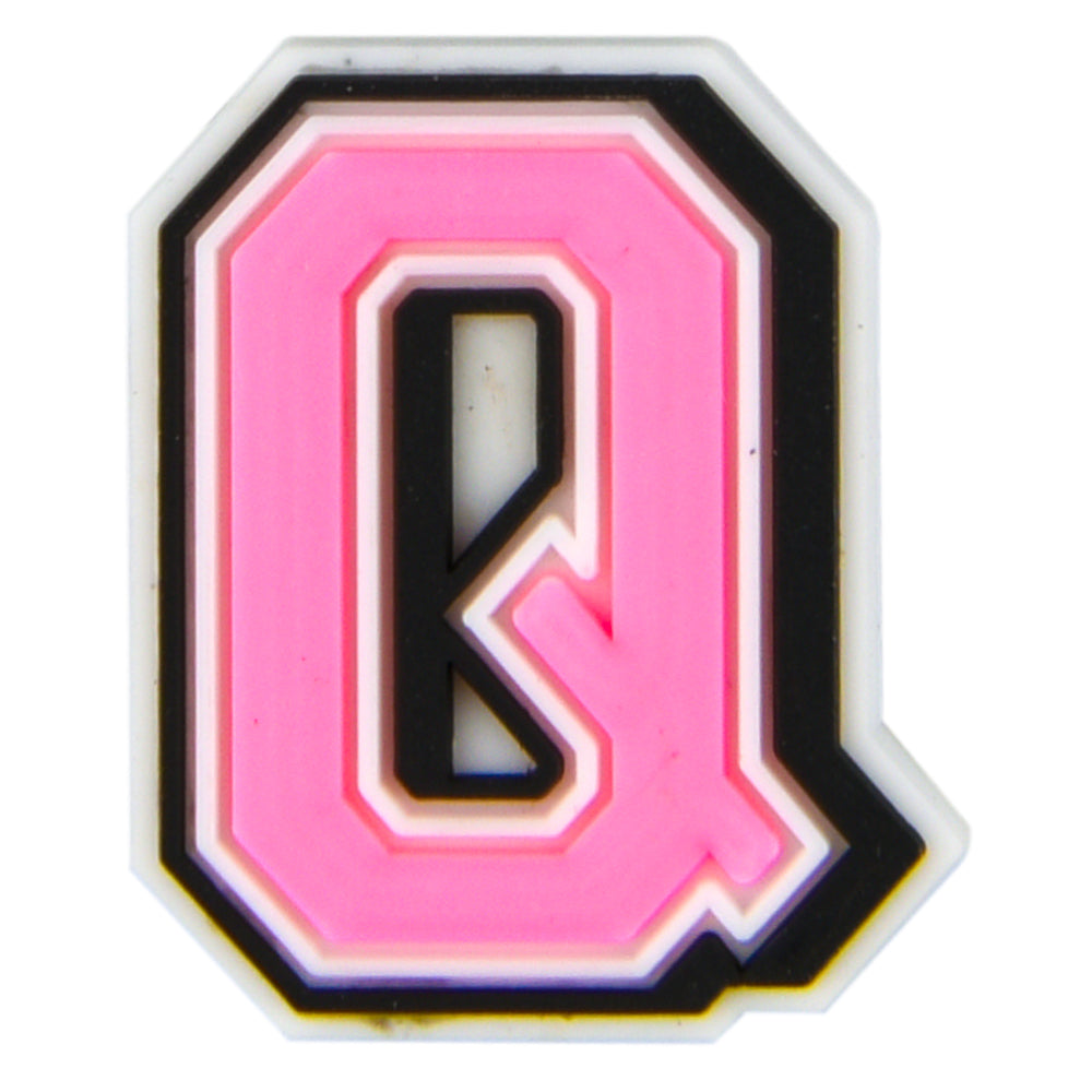 pink Q charm