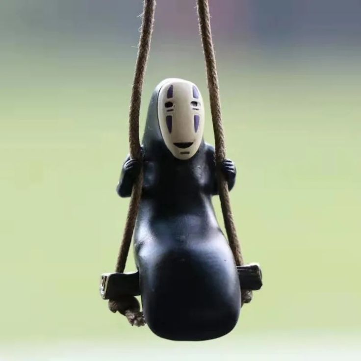 No Face Car Ornament