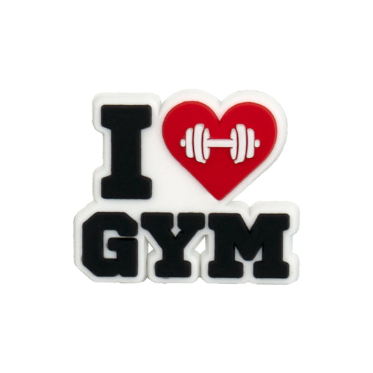 I Love Gym Charm