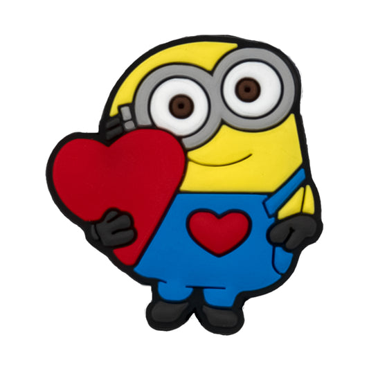 Minion Holding Heart Charm