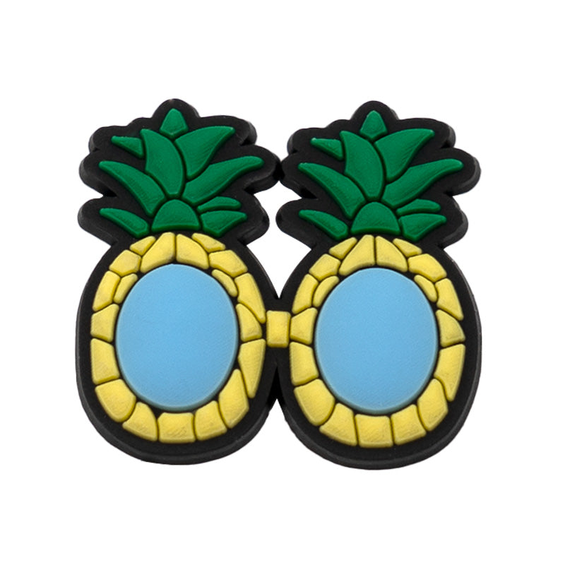 Pineapple Glasses Charm