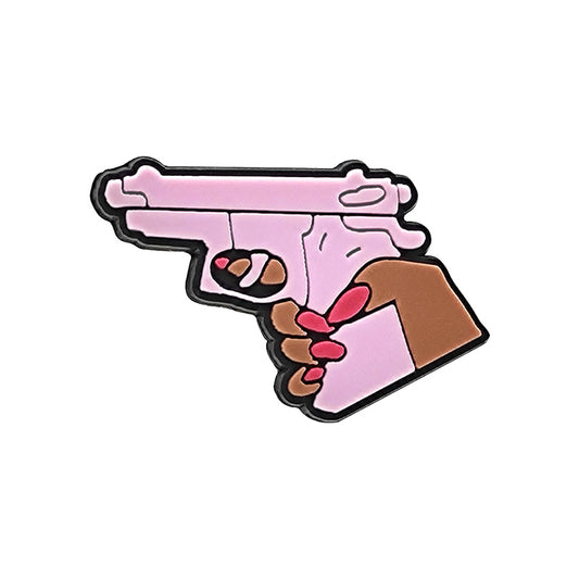 Pink Pistol Charm
