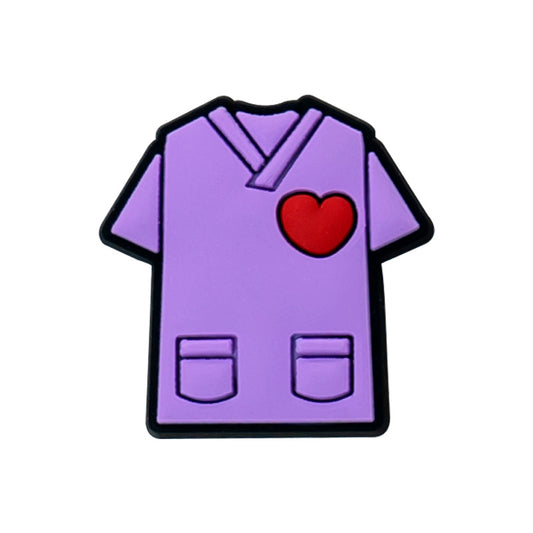 Purple Scrub Charm