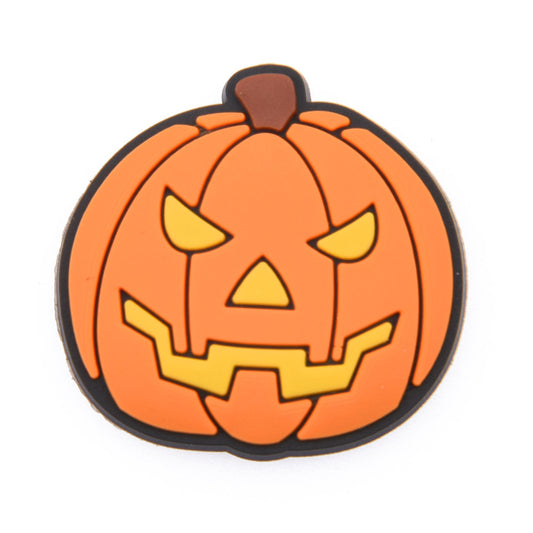 Smiling Jack O Lantern Halloween Charm