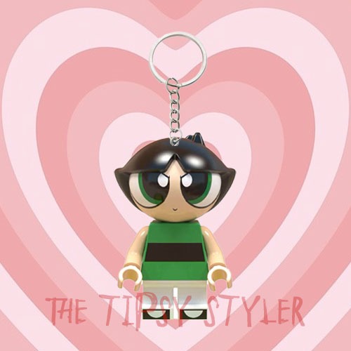 PowerPuff girls keychain (three pieces)