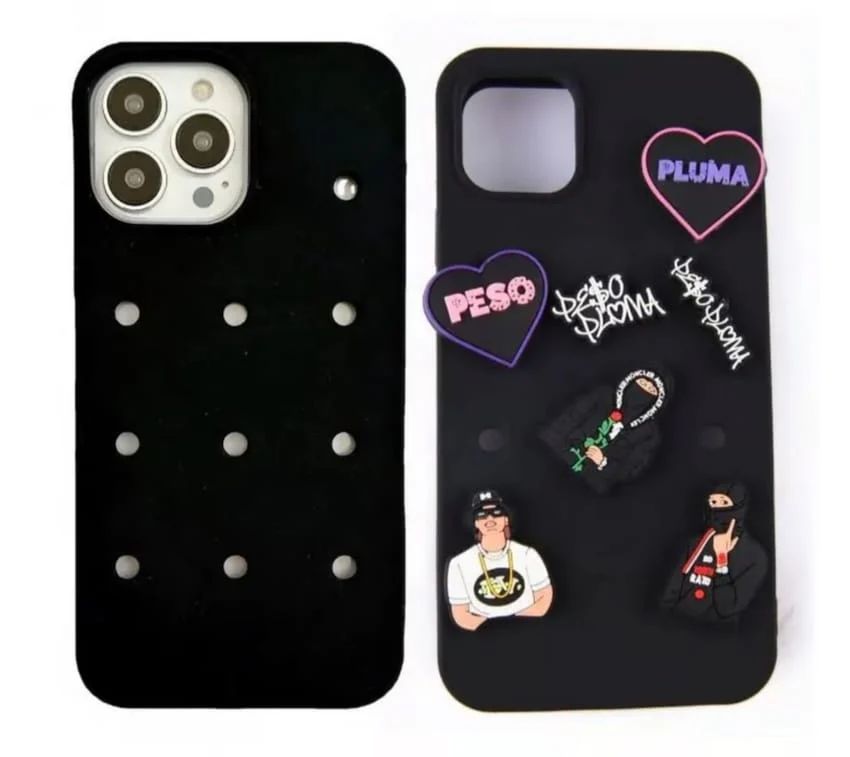 Black Charms Phone Case - View 2