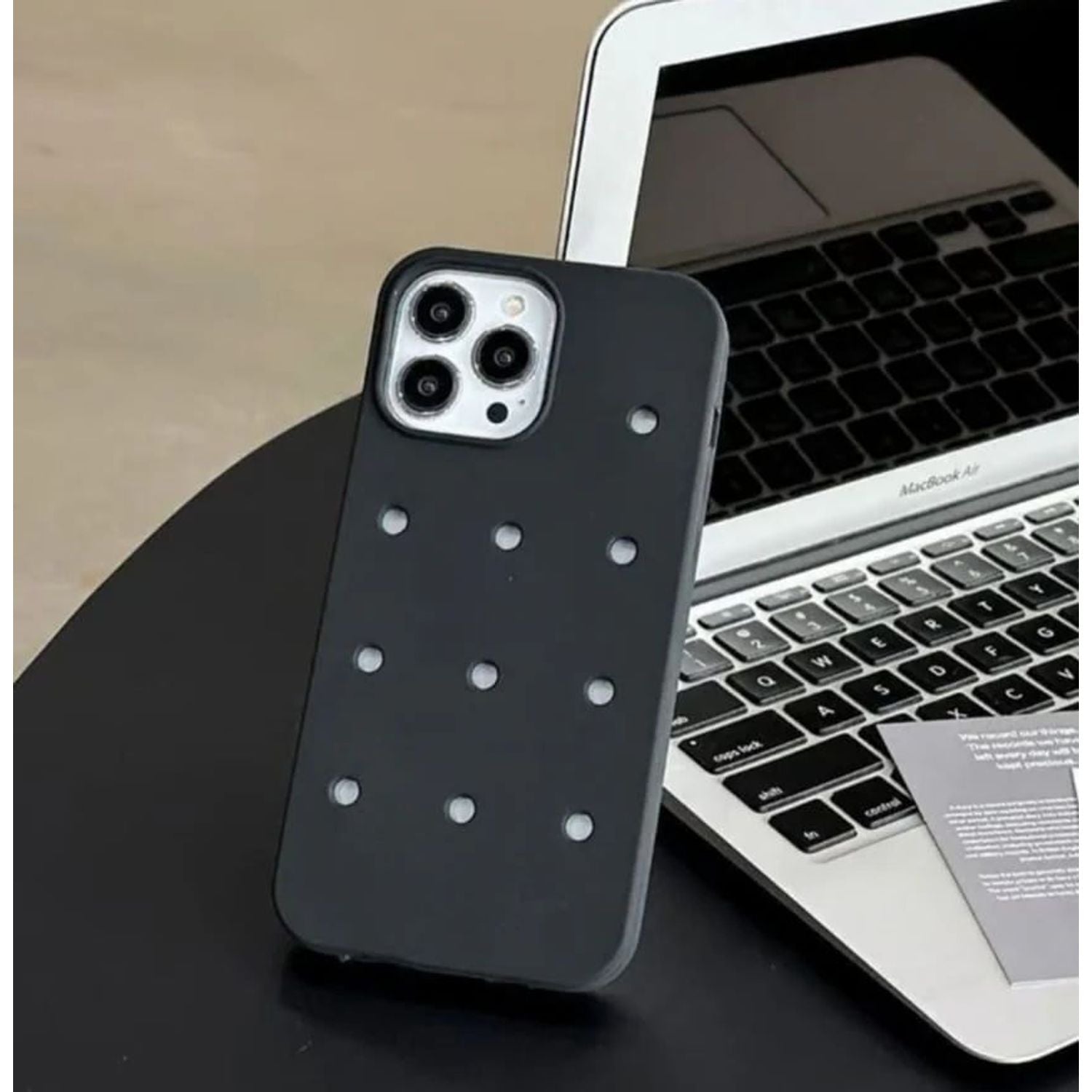 Black Charms Phone Case