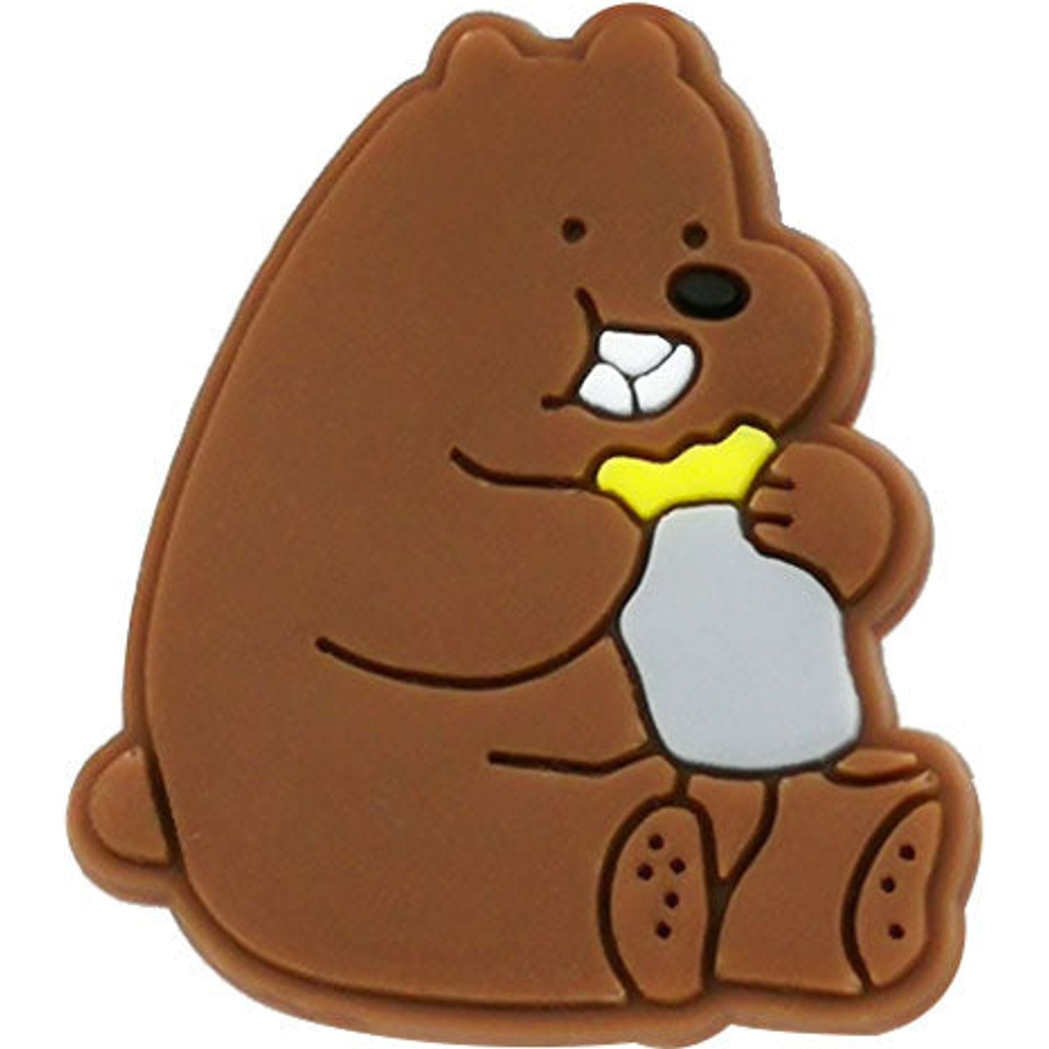 Brown Bear Eating Charm