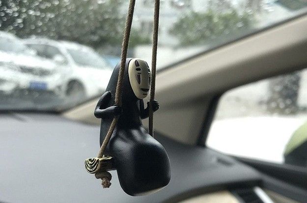 No Face Car Ornament