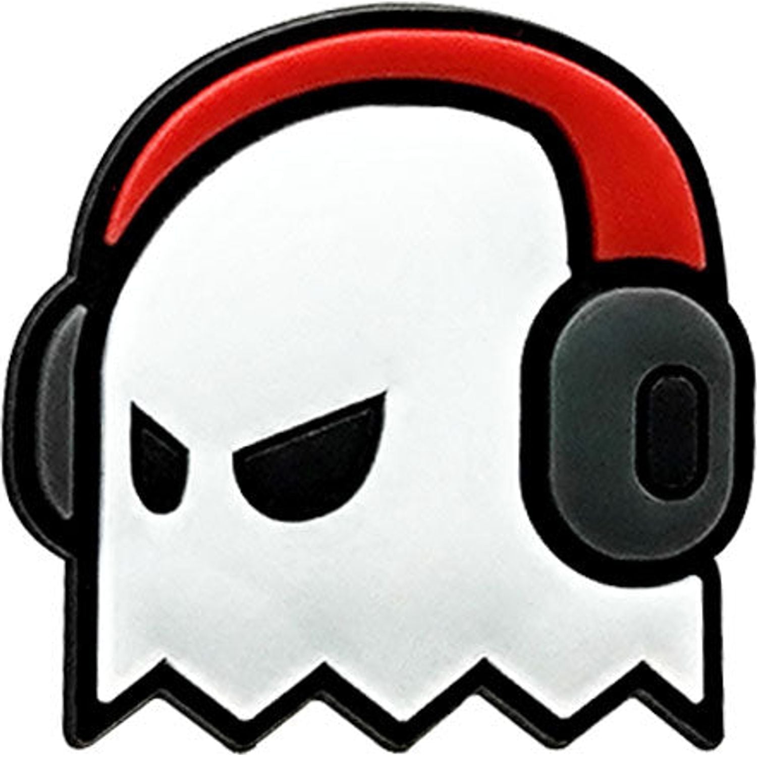 Ghost With Headphones Charm