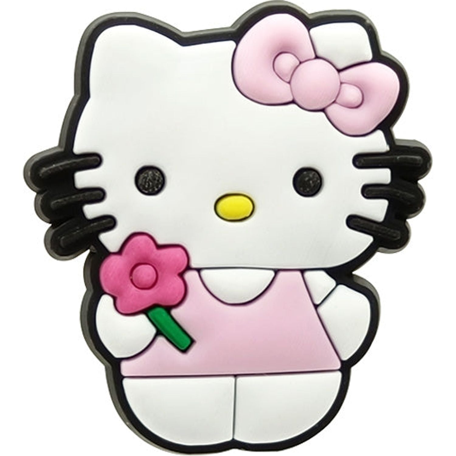 Hello Kitty With A Flower Charm