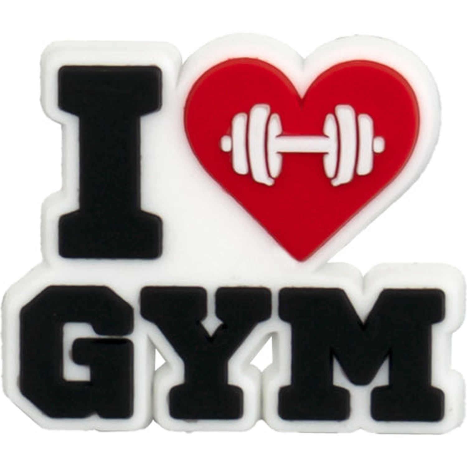 I Love Gym Charm