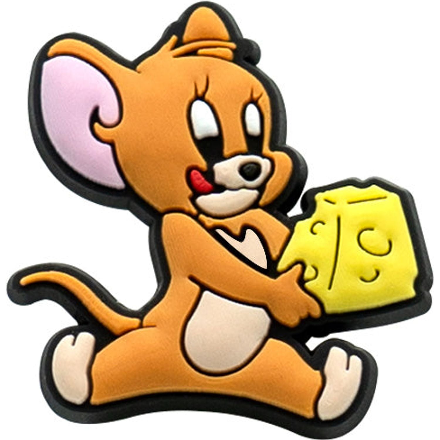 Jerry Holding Cheese Charm