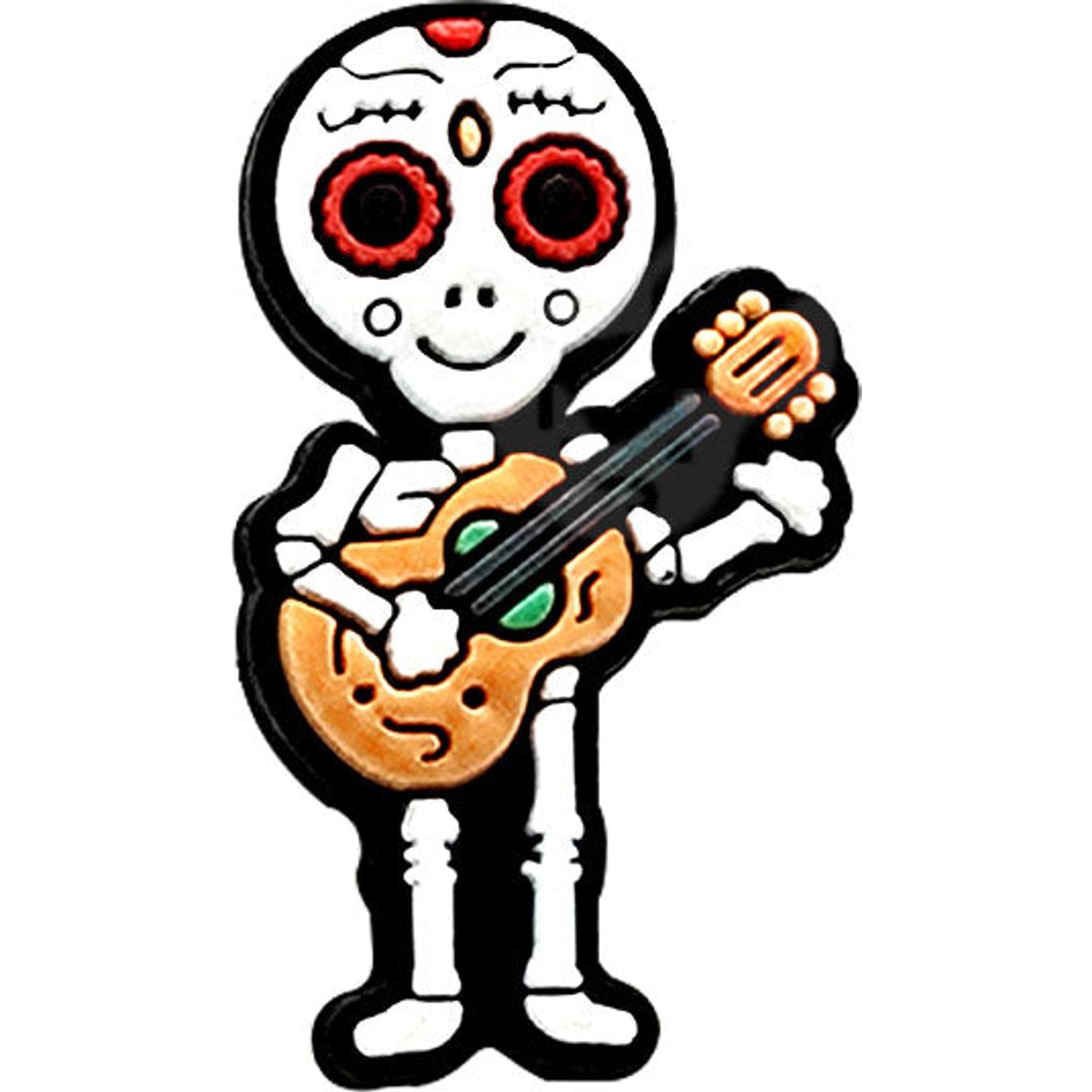 Musician Skeleton Charm