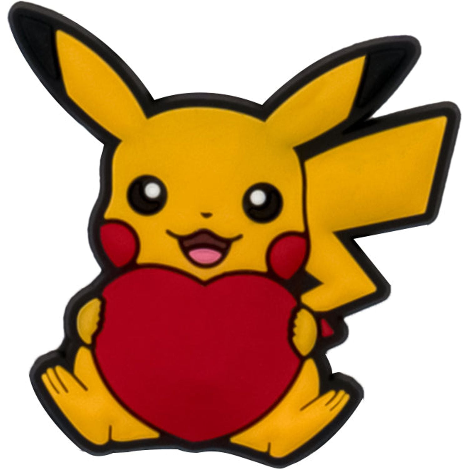 Pikachu With A Heart Charm