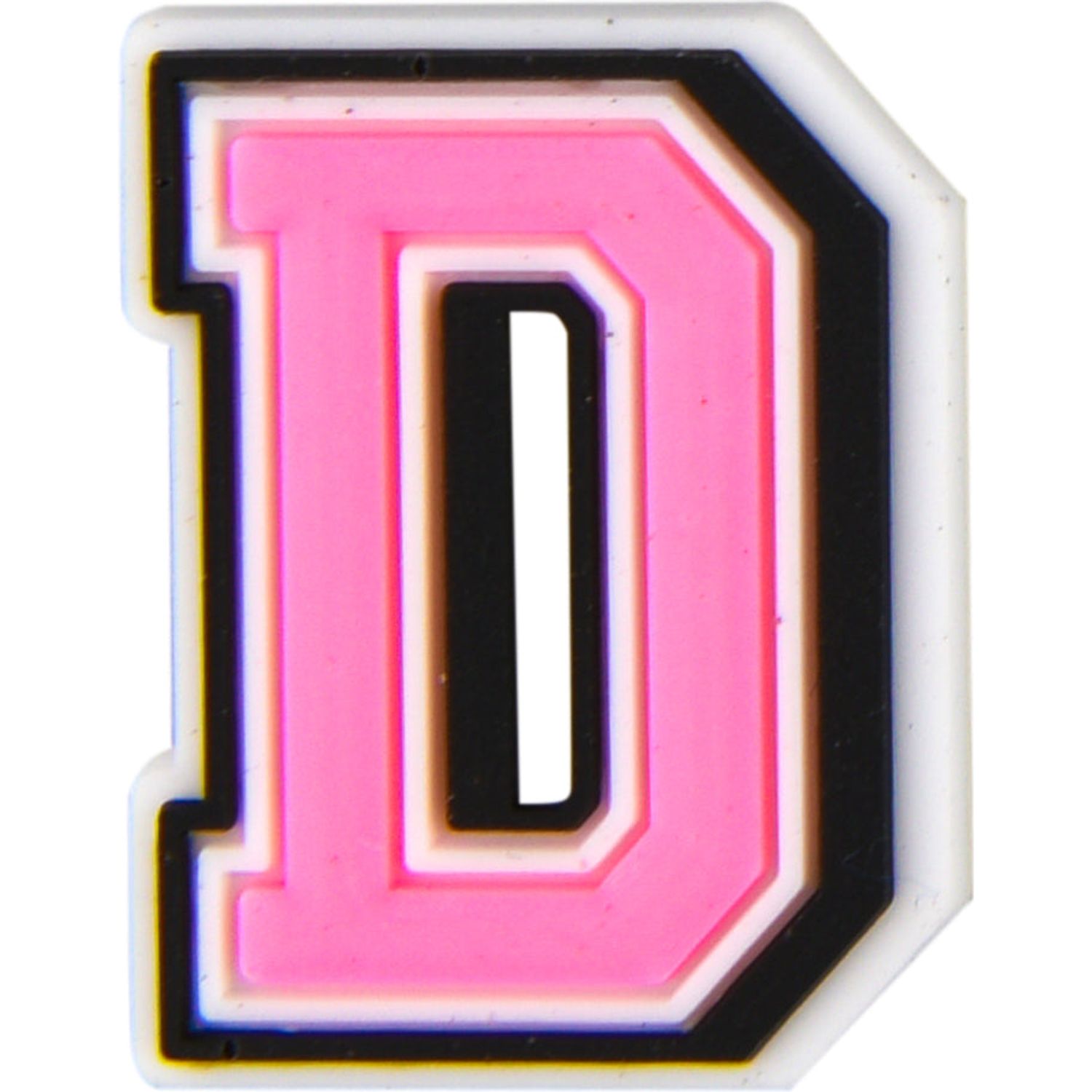 pink D charm