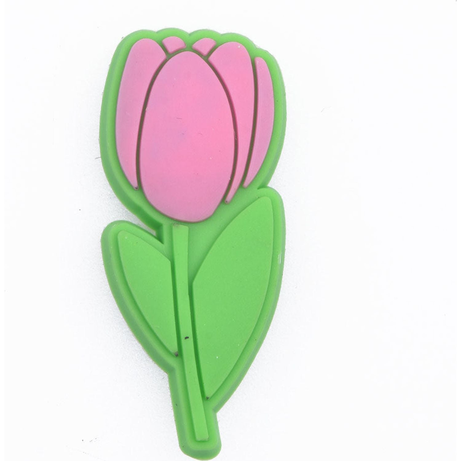 pink flower charm