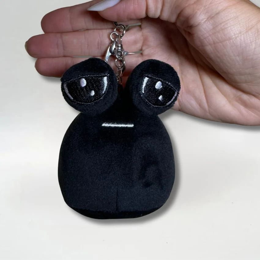 Pou Plush Keychain - View 2