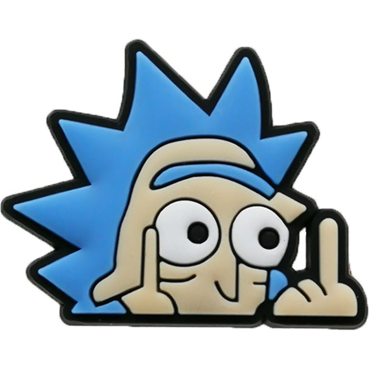 Rick Flipping You Off Charm