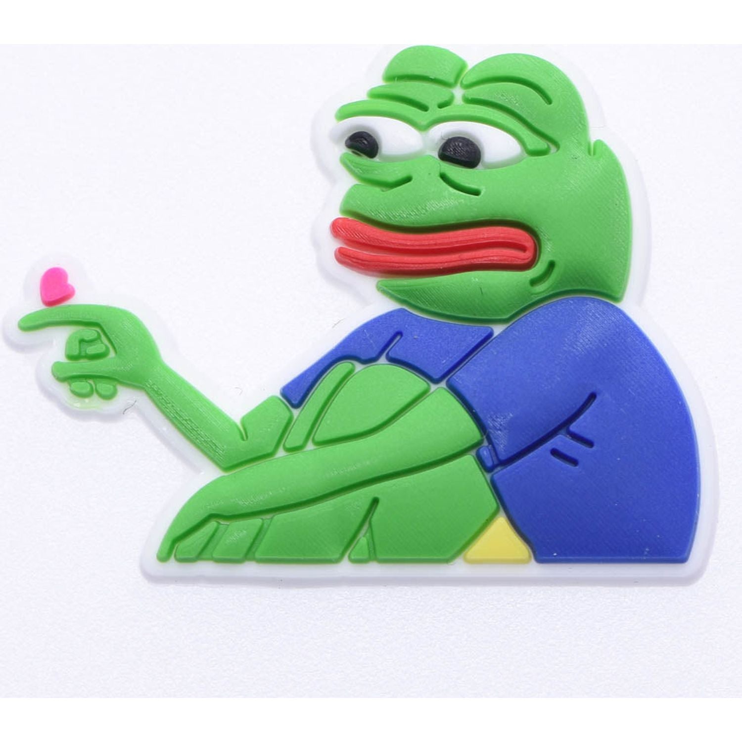 Sad Pepe Frog Charm