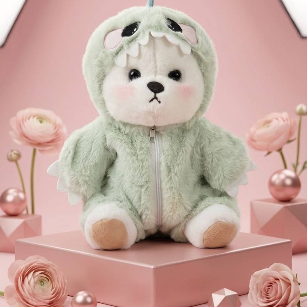 White Love Me Bear - View 2